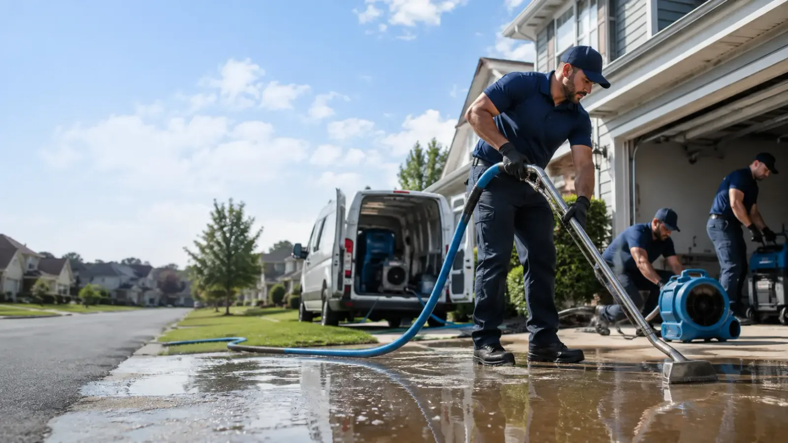 Flood Damage Restoration in Capron, IL